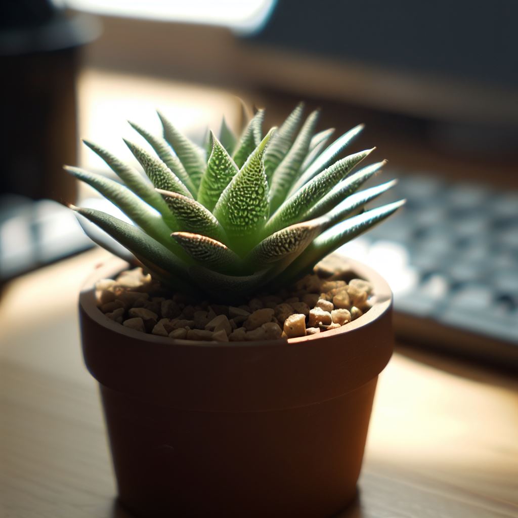 Haworthia in office