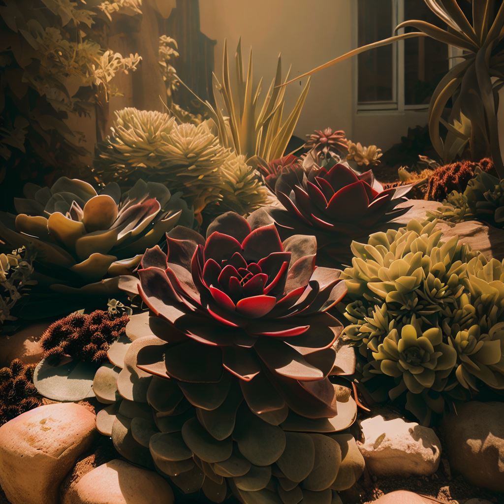 Aeonium garden